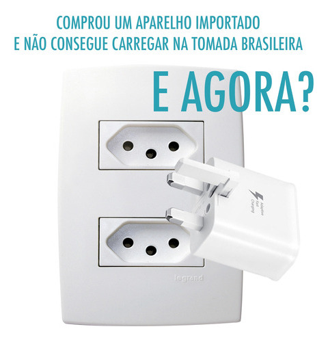 Adaptador Tomada Internacional