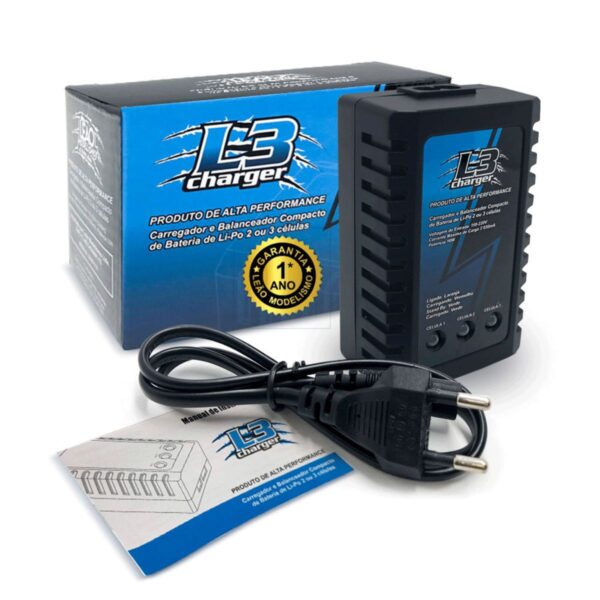 Carregador de Bateria L3 Original LiPo 2S/3S - Imagem 2